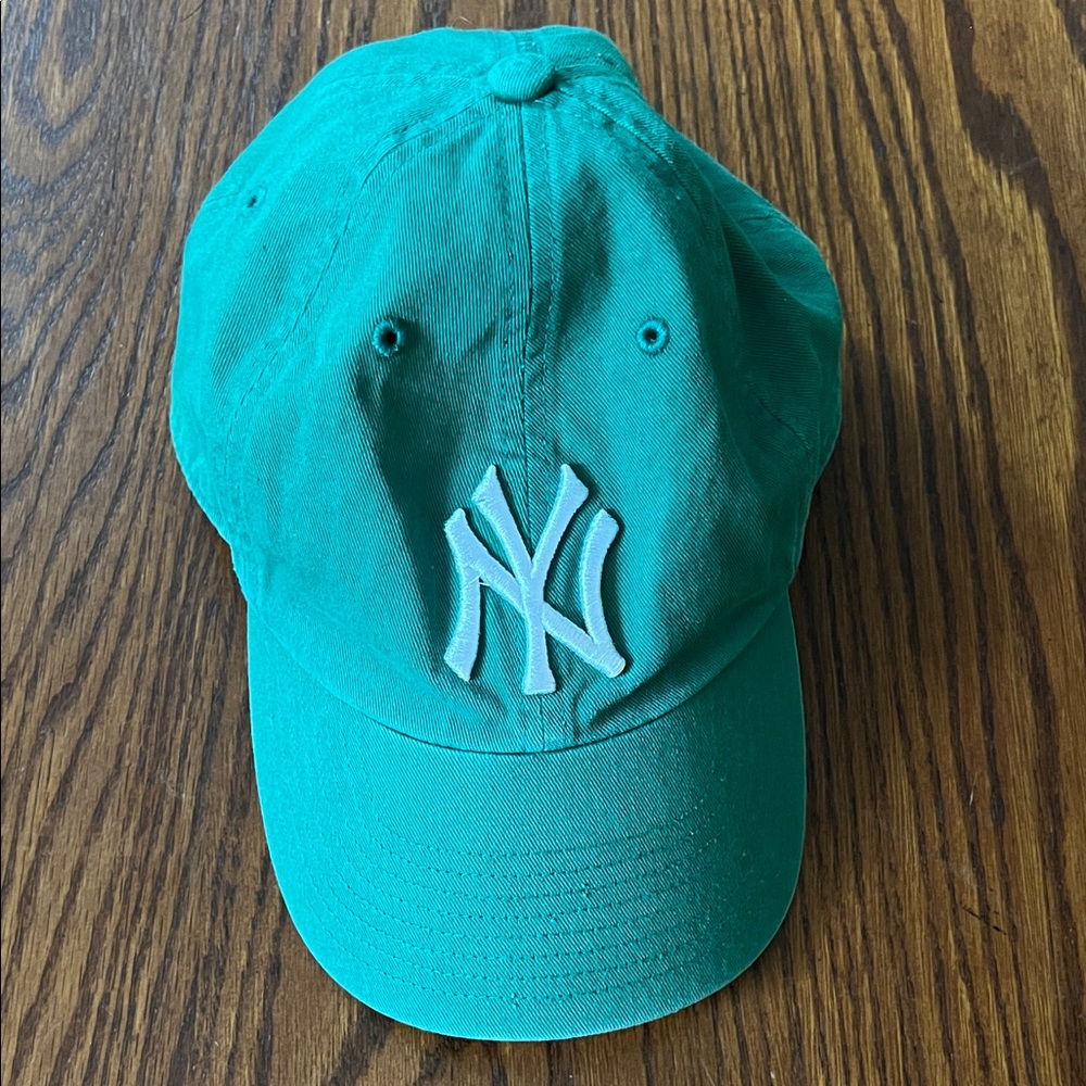 47 Brand Green Baseball Cap with White Logo